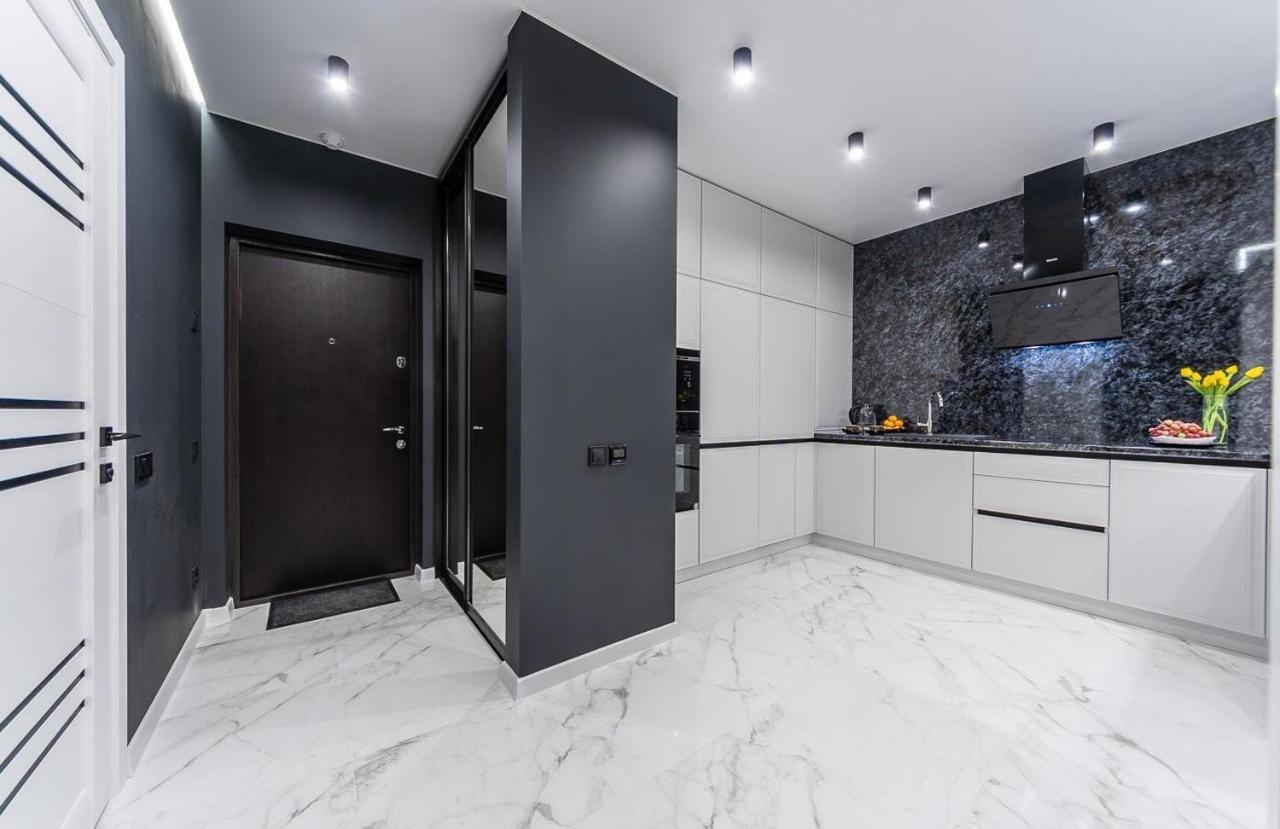Новая Квартира С Авторским Ремонтом В Жк Seven Днепровская Набережная Kiew Exterior foto