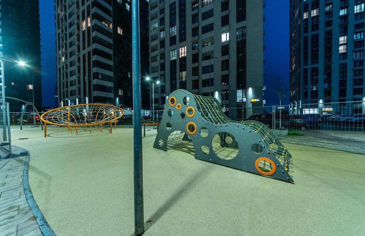 Новая Квартира С Авторским Ремонтом В Жк Seven Днепровская Набережная Kiew Exterior foto